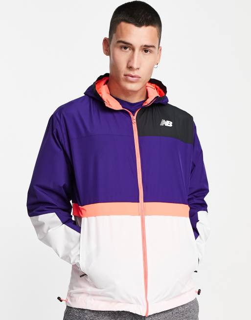 New balance lightweight running on sale jacket