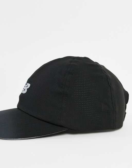 New Balance – Running – Svart keps i unisex-modell med logga , 4 av 4