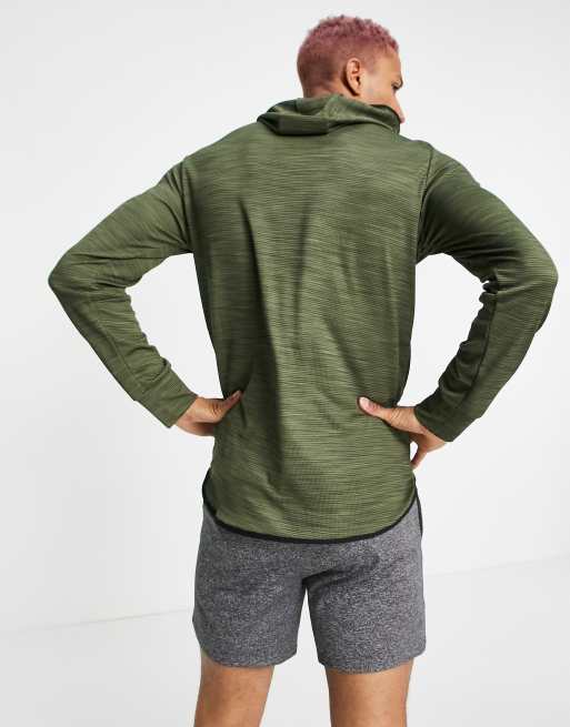 New balance tenacity hooded best sale quarter zip