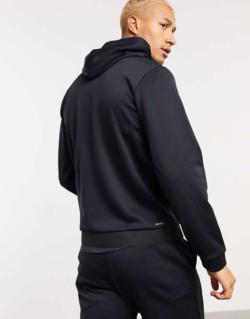 New Balance - Running Tenacity - Hoodie en polaire à fermeture éclair - Noir New Balance - Running Tenacity - Hoodie en polaire à fermeture éclair - Noir
