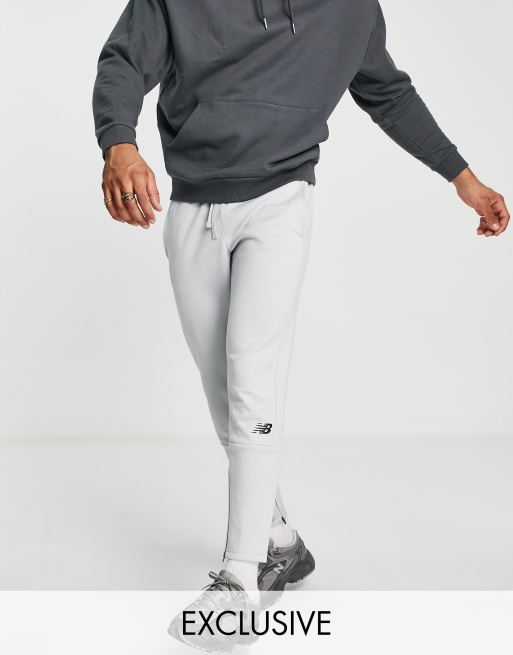 New Balance Running Tenacity knit joggers in grey exclusive to ASOS