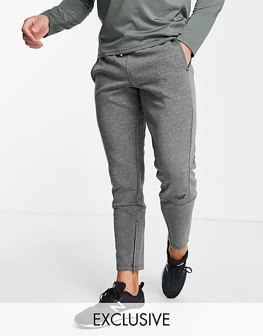 New Balance Running Tenacity knit joggers in grey exclusive to ASOS | ASOS