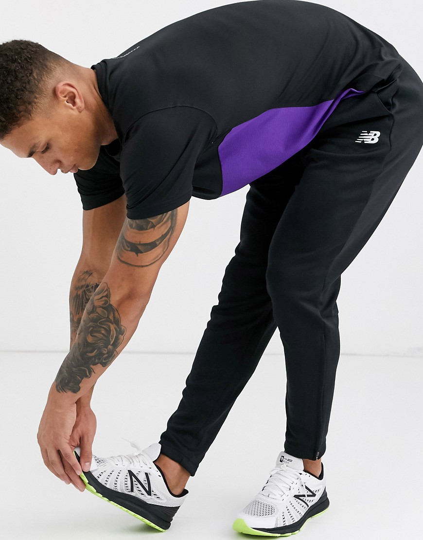 New Balance Running - Tenacity - Smaltoelopende joggingbroek in zwart