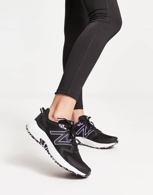 New Balance Running Trail 410 Baskets Noir et blanc ASOS