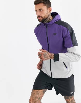 new balance purple jacket