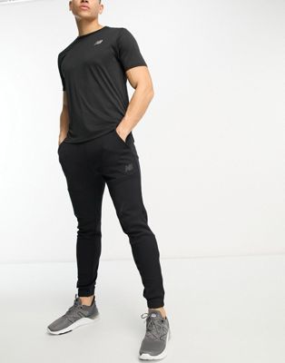 New Balance R.W. tech fleece trousers in black