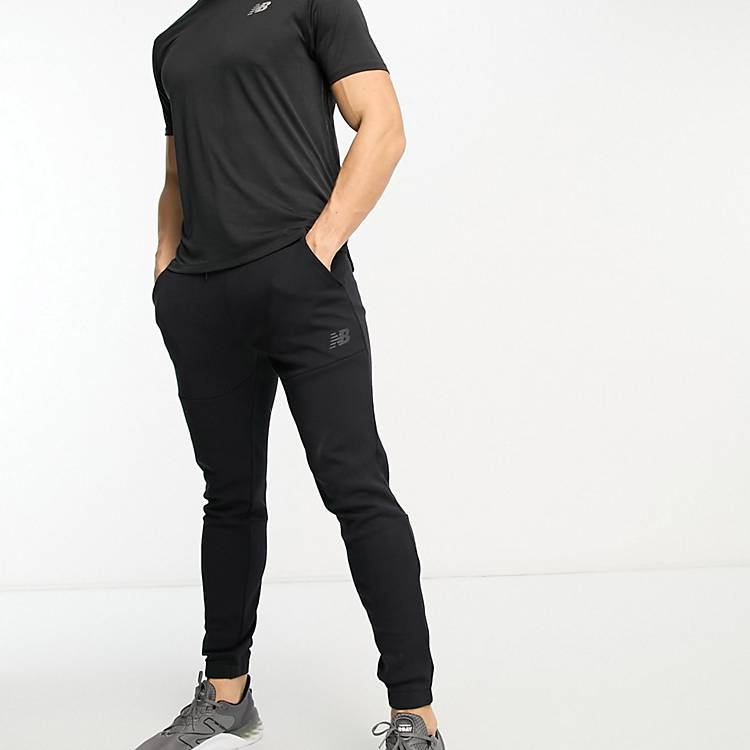 New Balance R.W. tech fleece trousers in black