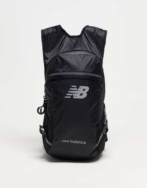 New Balance - Sac à dos de course avec logo - Noir