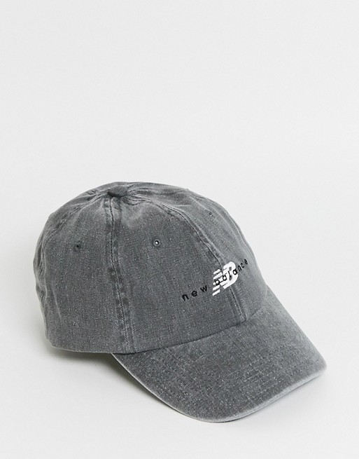 New Balance Seasonal Classic cap in washed grey