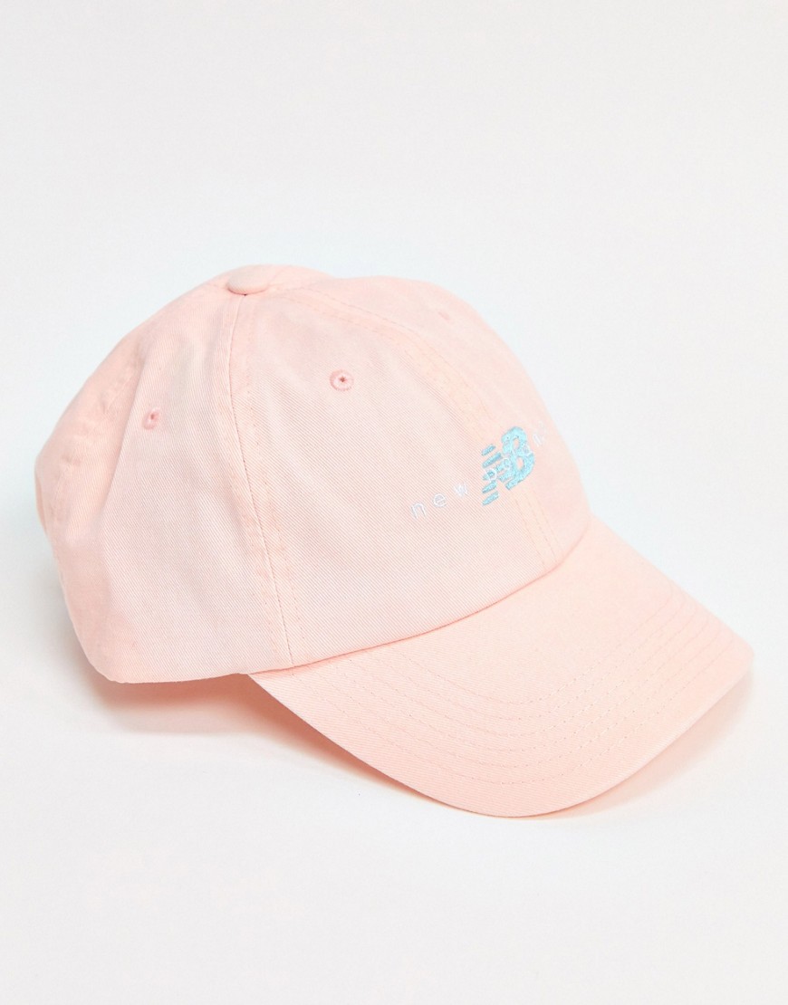 New Balance Seasonal Classic cap in peach-Pink