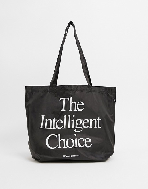 New Balance shopper bag in black