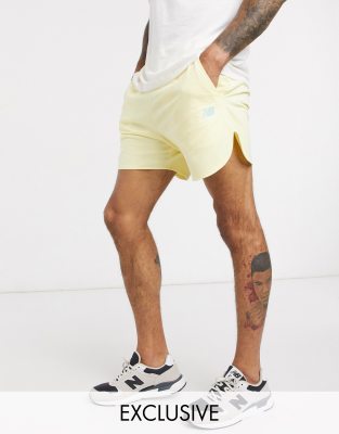 asos yellow shorts