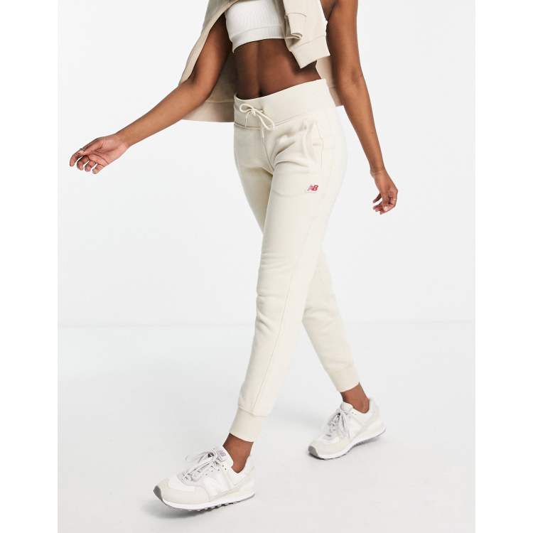 Beige ladies online joggers