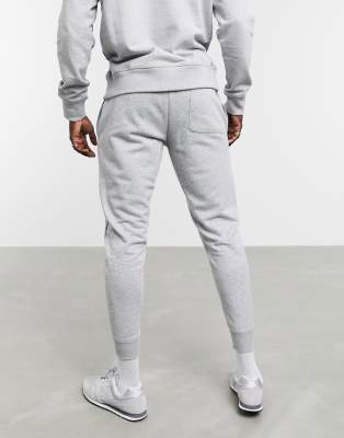 New Balance small logo joggers in grey