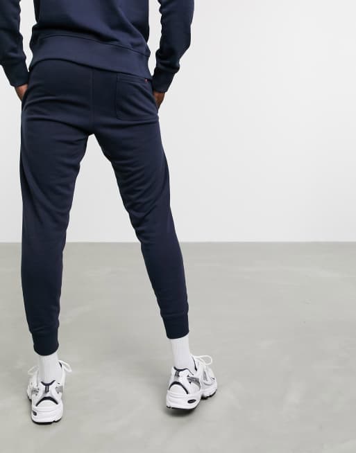 New Balance small logo joggers in navy