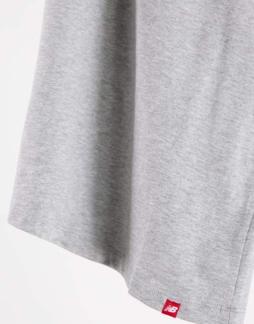 New Balance small logo t-shirt in grey, 4 of 4