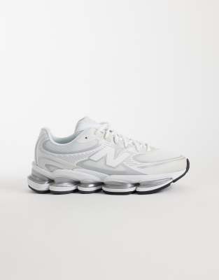 New Balance 4Gm Sneakers 2000 White Silver Metal - Immagine 6