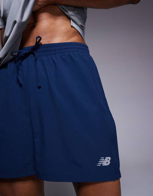 New Balance Sport 5 inch shorts in navy, 4 of 5