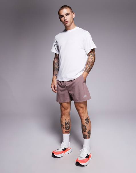 New Balance Sport 7 inch short in brown - view 1