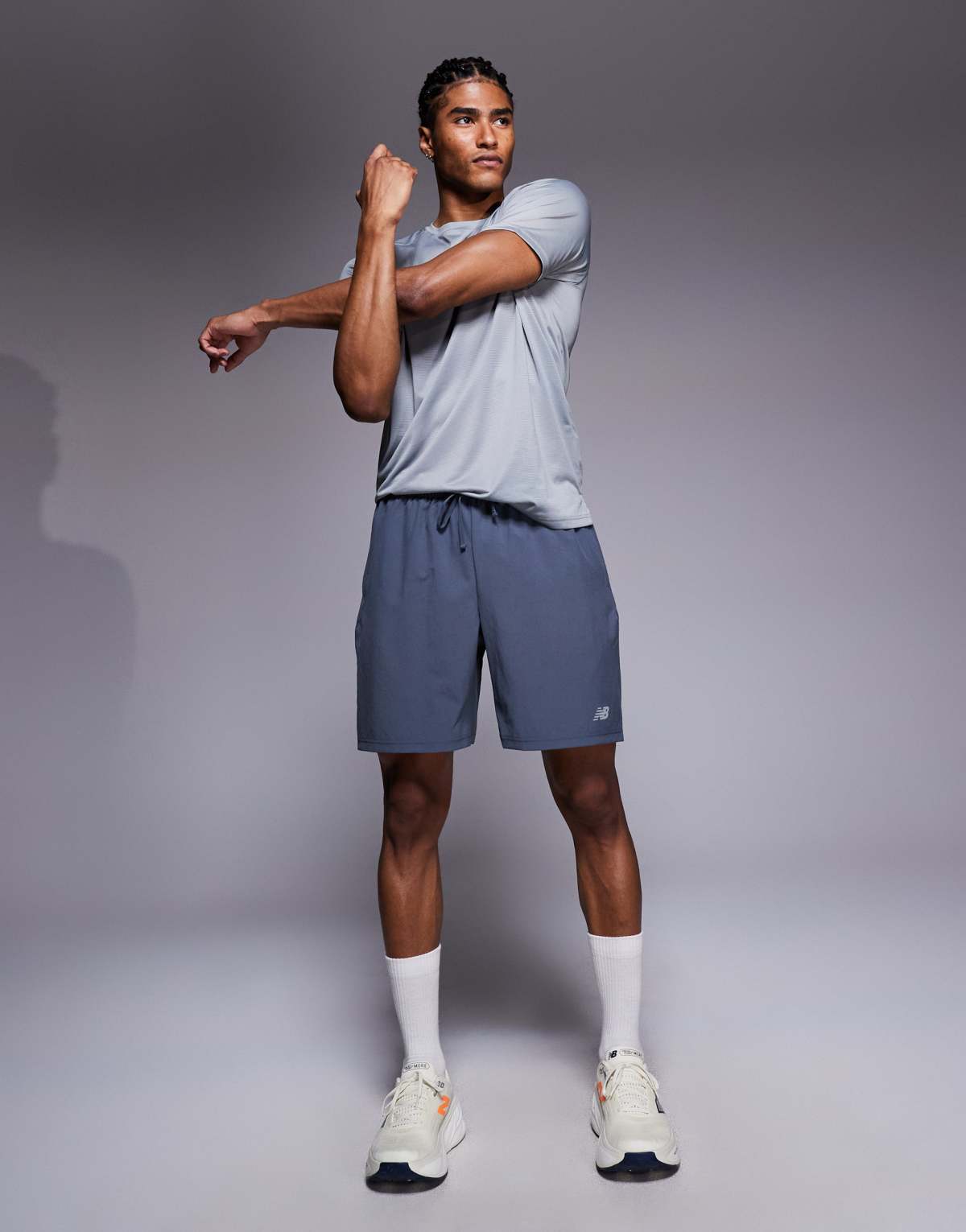New Balance Sport 7 inch short in dark grey