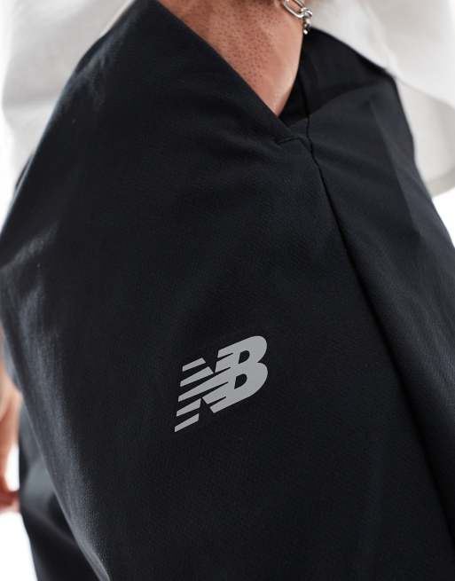 New Balance sport AC tapered track pants in black, 3 of 5