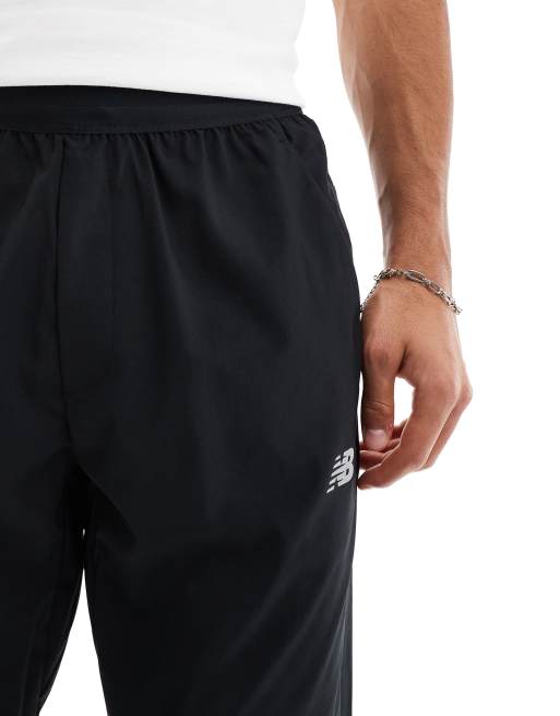 New Balance sport AC tapered track pants in black, 4 of 5