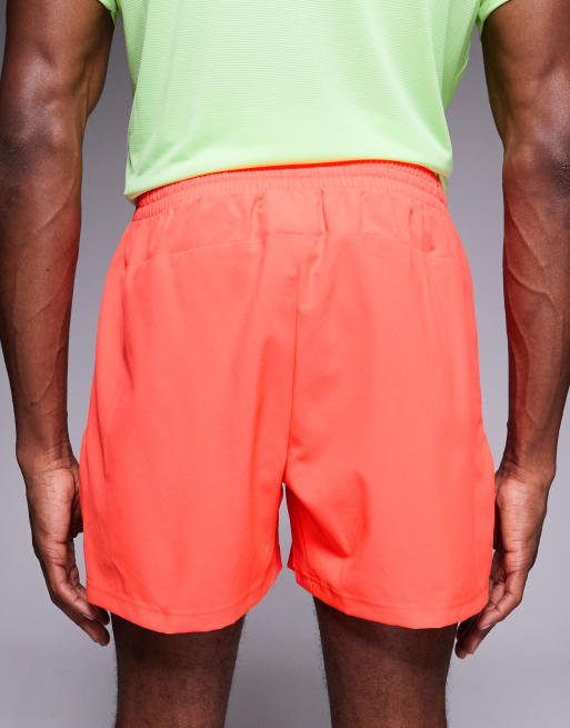 New Balance – Sport – Czerwone szorty o długości 5 cali, 5 z 5