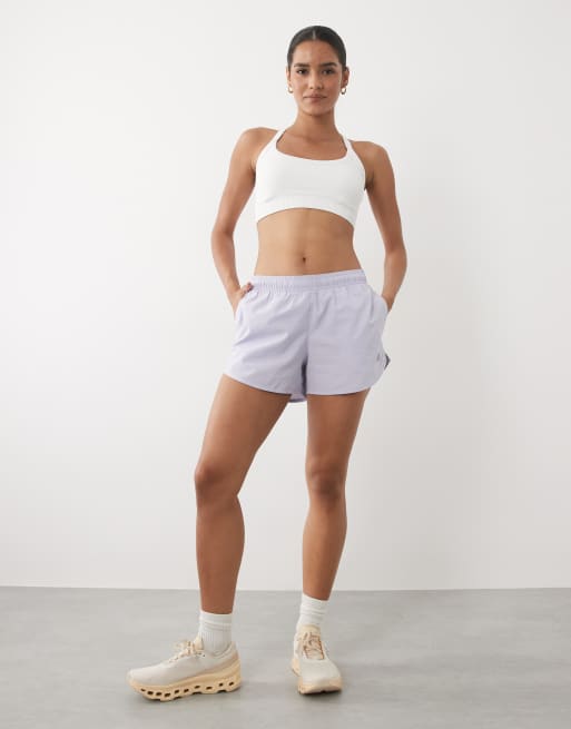 New Balance sport essential 3 inch shorts i lila, 3 av 5