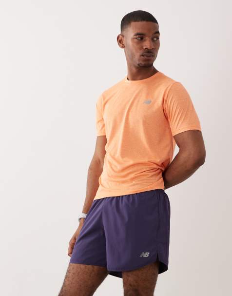 New Balance - Sport Essential - Pantaloncini viola da 5" - view 1