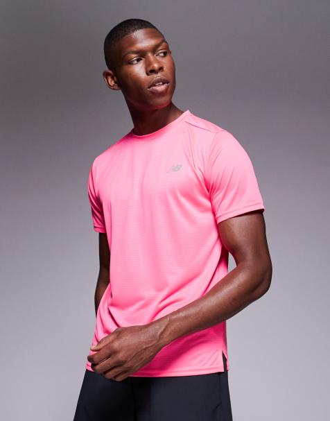 New Balance Sport Essential t-shirt in bright pink - view 1