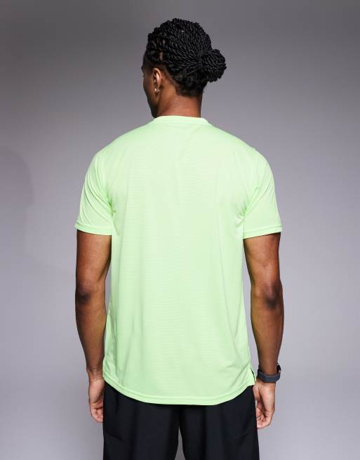 New Balance Sport Essential t-shirt in yellow, 3 of 5