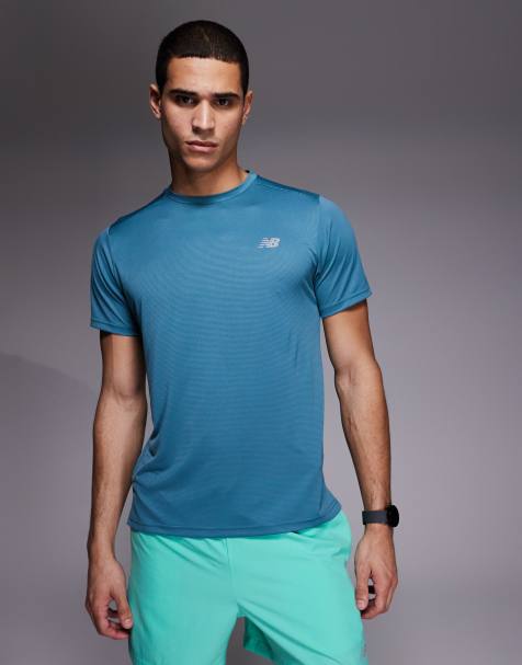 New Balance - Sport Essential - T-shirt - Sarcelle - view 1