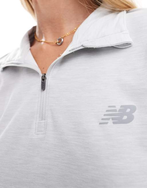 ★★New Balance★★ NBNVF26402 WOMEN Sports Essentials 4-Pie New Balance Sport essentials 1/4 in grey | ASOS