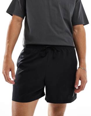 sport essentials 5 inch shorts in black