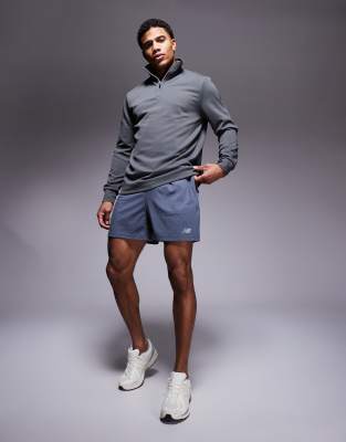 New Balance Sport Essentials 5 Inch Shorts In Gray