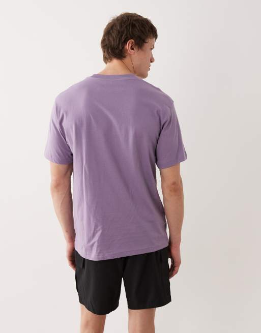 New Balance Sport essentials cotton t-shirt in purple, 4 of 5