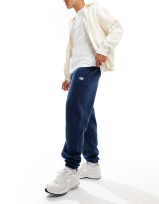 New Balance sport essentials fleece jogger in blue