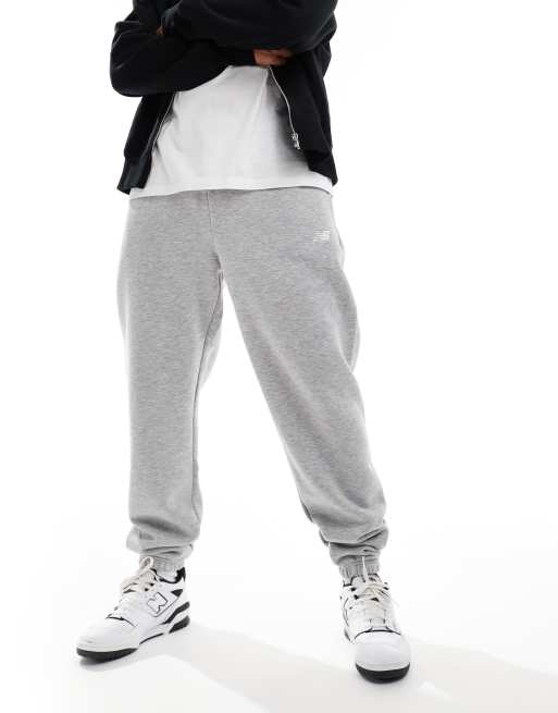 New Balance sport essentials fleece jogger in grey