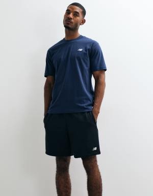 New Balance sport essentials fleece terry 7 inch short in black