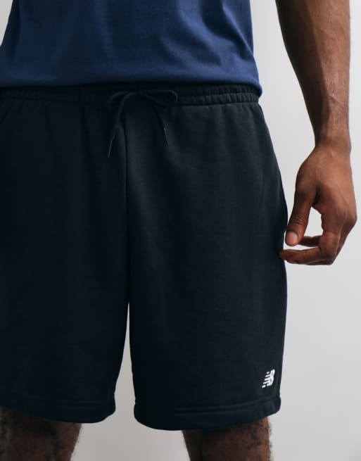 New Balance sport essentials fleece terry 7 inch short in black, 3 of 5