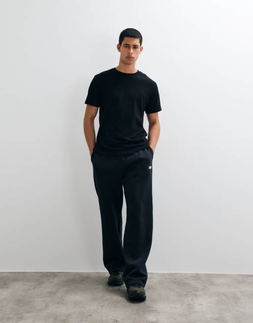 New Balance Sport Essentials Fleece-Trainingshose in Schwarz, 4 von 5