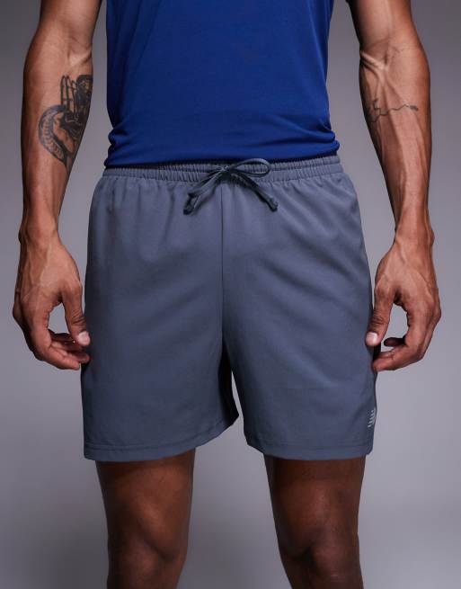 New Balance – Sport Essentials – Grafitowe szorty o długości 5 cali, 4 z 5