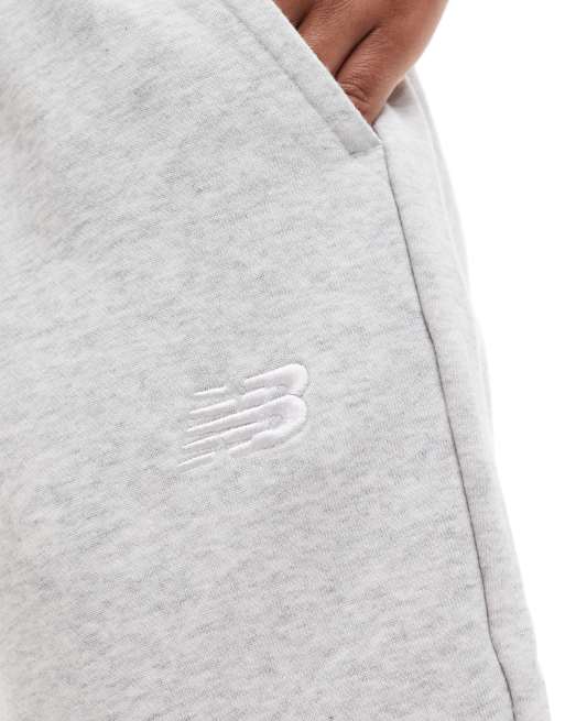 New Balance - Sport Essentials - Joggers grigi in french terry, 2 di 5