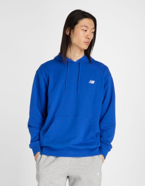 New Balance – Sport Essentials – Kapuzenpullover aus French Terry in Edelsteinblau - view 1
