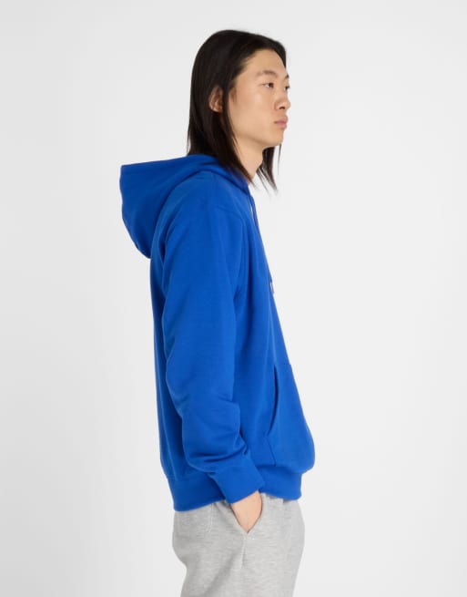 New Balance – Sport Essentials – Kapuzenpullover aus French Terry in Edelsteinblau, 3 von 4
