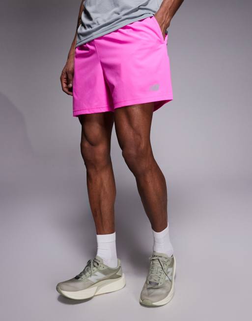 New Balance – Sport Essentials – Klarrosa shorts, 5 tum, 2 av 5