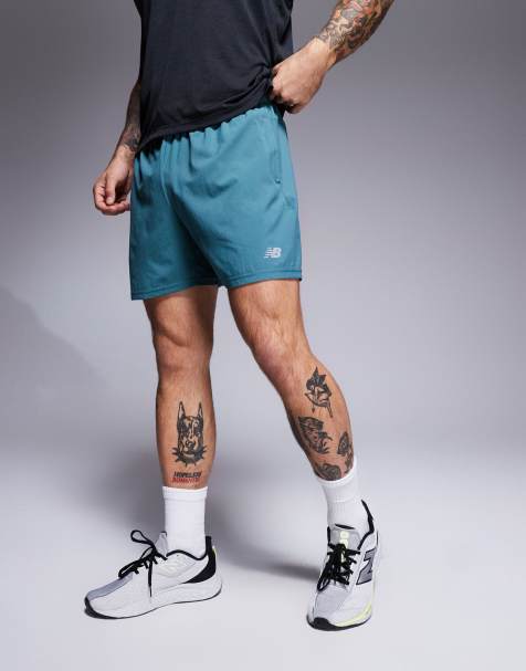 New Balance – Sport Essentials – Shorts in Türkis, 5 Zoll Schrittlänge - view 1