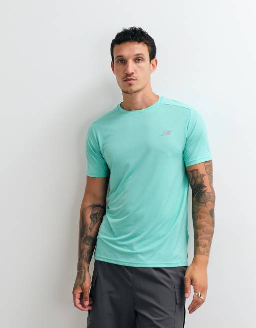 New Balance Sport Essentials T-shirt i grøn, 5 af 10