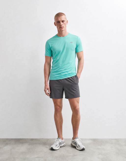 New Balance Sport Essentials t-shirt i grönt, 7 av 10