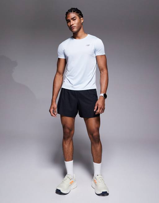 New Balance - Sport Essentials - T-shirt in lichtblauw, 2 van 5